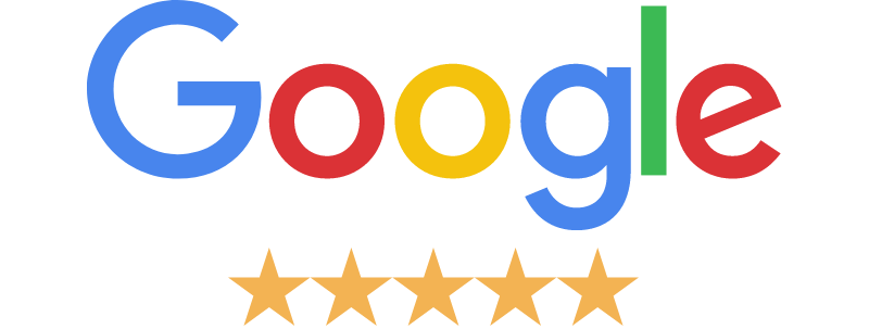 Google five stars logo